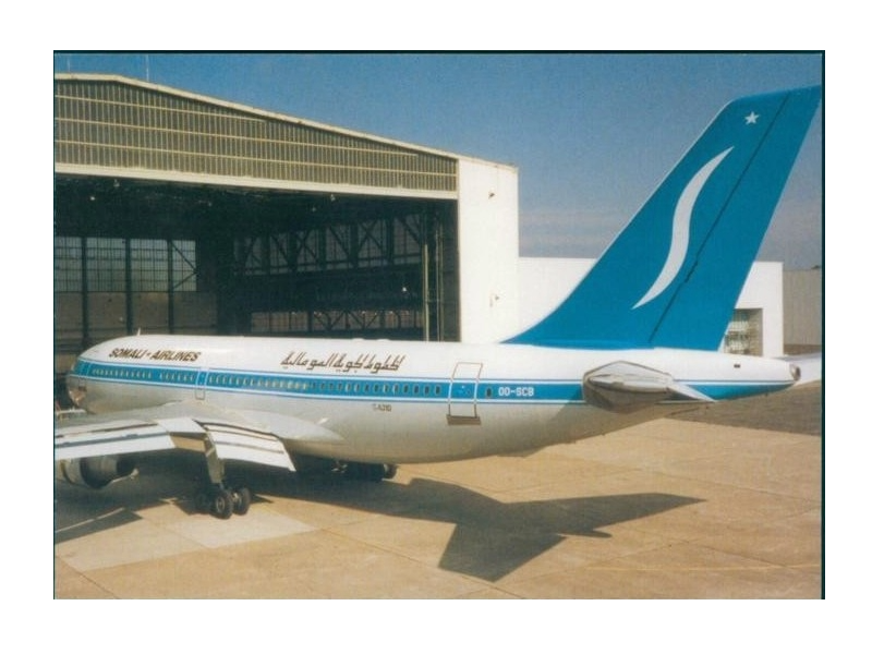 The ups and downs of Somali owned Airlines. SOMALI AIRLINES A310 OOSCB