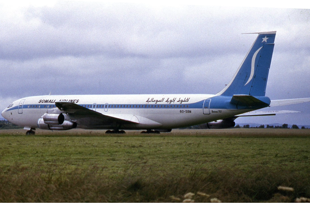 The ups and downs of Somali owned Airlines. SOMALI AIRLINES B707